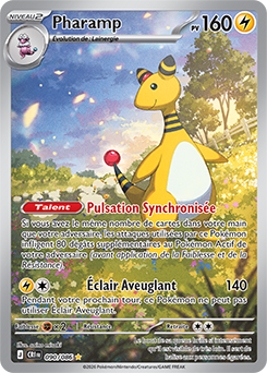 Carte Pokémon Pharamp 90/86 de la série Chaos Ascendant en vente au meilleur prix