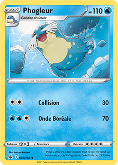 Carte Pokémon Phogleur 38/198 de la série Règne de Glace en vente au meilleur prix