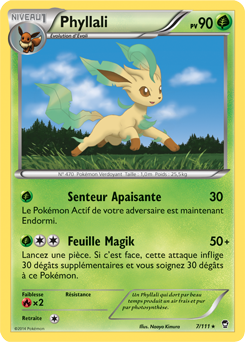 Carte Pokémon Phyllali 7/111 de la série Poings Furieux en vente au meilleur prix