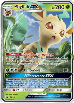 Carte Pokémon Phyllali GX SM146 de la série Promos Soleil et Lune en vente au meilleur prix