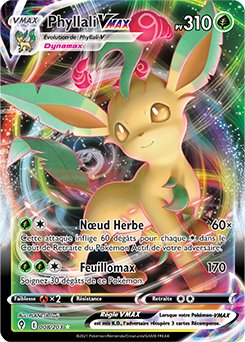 Carte Pokémon Phyllali VMAX 8/203 de la série Évolution Céleste en vente au meilleur prix