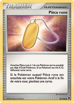 Carte Pokémon Pièce rune 97/106 de la série Duels au Sommet en vente au meilleur prix