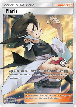 Carte Pokémon Dresseur Full Art Pieris 234/236 de la série Harmonie des Esprits