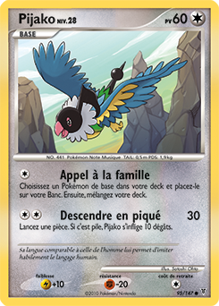 Carte Pokémon Pijako 95/147 de la série Vainqueurs Suprêmes en vente au meilleur prix