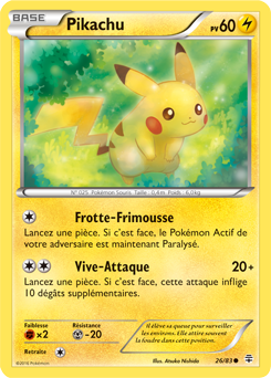 Carte Pokémon Pikachu 26/83 de la série Générations en vente au meilleur prix