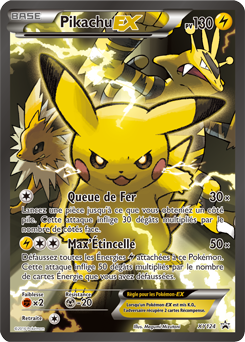 Carte Pokémon Pikachu EX XY124 de la série Promos XY en vente au meilleur prix
