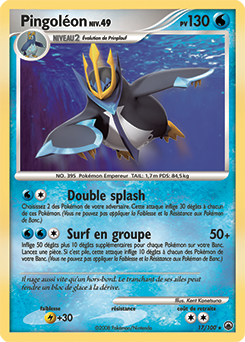 Carte Pokémon Pingoléon 17/100 de la série Aube Majestueuse en vente au meilleur prix