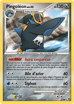 Carte Pokémon Pingoléon 2/100 de la série Tempête en vente au meilleur prix