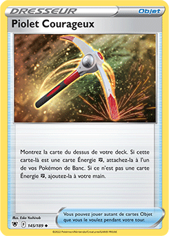 Carte Pokémon Piolet Courageux 145/189 de la série Astres Radieux en vente au meilleur prix