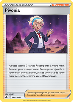 Carte Pokémon Pivonia 149/198 de la série Règne de Glace en vente au meilleur prix