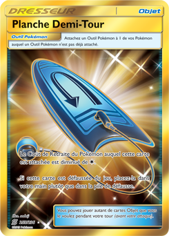 Carte Pokémon Objet Gold SL Planche Demi-Tour 255/236 de la série Harmonie des Esprits