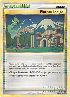 Carte Pokémon Plateau Indigo 86/102 de la série Triomphe en vente au meilleur prix