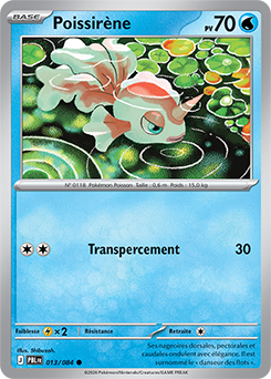 Carte Pokémon Poissirène 13/84 de la série Nuit Noire en vente au meilleur prix