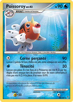 Carte Pokémon Poissoroy 43/147 de la série Vainqueurs Suprêmes en vente au meilleur prix