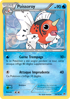Carte Pokémon Poissoroy 28/162 de la série Impulsion Turbo en vente au meilleur prix