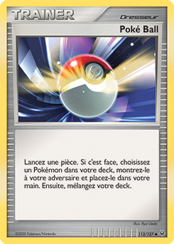 Carte Pokémon Poké Ball 113/127 de la série Platine en vente au meilleur prix