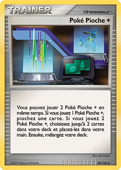 Carte Pokémon Peu commune Poké Pioche + 89/100 de la série Tempête