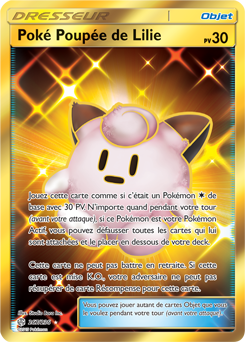 Carte Pokémon Poké Poupée de Lilie 267/236 de la série Éclipse Cosmique en vente au meilleur prix