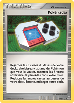 Carte Pokémon Poké radar 133/146 de la série Eveil des Légendes en vente au meilleur prix