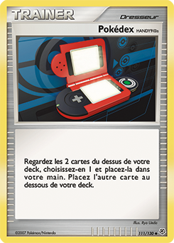 Carte Pokémon Pokédex 111/130 de la série Diamant & Perle en vente au meilleur prix