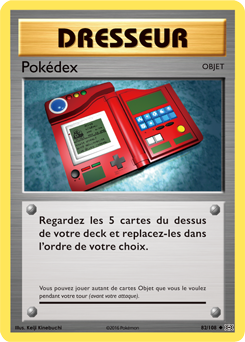 Carte Pokémon Pokédex 82/108 de la série Évolutions en vente au meilleur prix