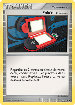 Carte Pokémon Pokédex HANDY910is 114/127 de la série Platine en vente au meilleur prix