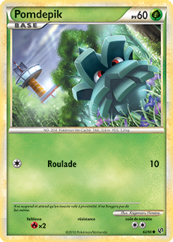 Carte Pokémon Pomdepik 62/90 de la série Indomptable en vente au meilleur prix