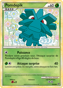 Carte Pokémon Pomdepik 63/90 de la série Indomptable en vente au meilleur prix