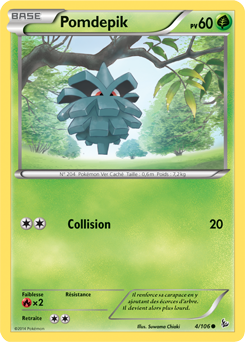 Carte Pokémon Pomdepik 4/106 de la série Étincelle en vente au meilleur prix