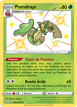 Carte Pokémon Pomdrapi SV013/SV122 de la série Destinées Radieuses en vente au meilleur prix