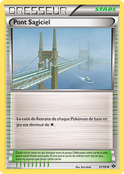 Carte Pokémon Pont Sagiciel 91/99 de la série Destinées Futures en vente au meilleur prix