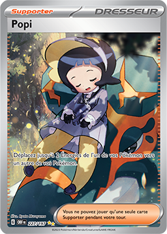 Carte Pokémon Popi 227/197 de la série Flammes Obsidiennes en vente au meilleur prix