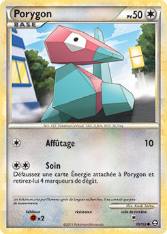 Carte Pokémon Porygon 73/102 de la série Triomphe en vente au meilleur prix