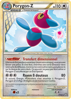 Carte Pokémon Porygon-Z 7/102 de la série Triomphe en vente au meilleur prix