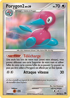 Carte Pokémon Porygon2 49/106 de la série Duels au Sommet en vente au meilleur prix