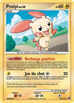 Carte Pokémon Posipi 36/132 de la série Merveilles Secrètes en vente au meilleur prix