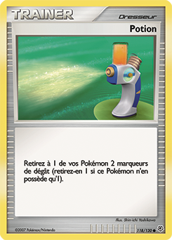 Carte Pokémon Potion 118/130 de la série Diamant & Perle en vente au meilleur prix