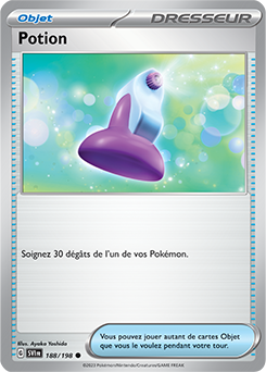 Carte Pokémon Potion 188/198 de la série Écarlate et Violet en vente au meilleur prix