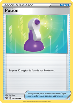 Carte Pokémon Potion 061/073 de la série La Voie du Maître en vente au meilleur prix