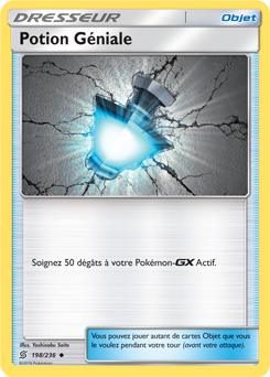 Carte Pokémon Peu commune Potion Géniale 198/236 de la série Harmonie des Esprits