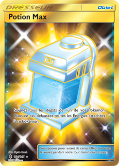 Carte Pokémon Potion Max 164/145 de la série Gardiens Ascendants en vente au meilleur prix