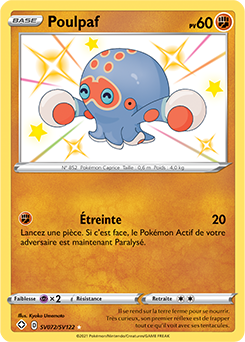 Carte Pokémon Poulpaf SV072/SV122 de la série Destinées Radieuses en vente au meilleur prix