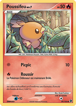 Carte Pokémon Poussifeu 89/106 de la série Duels au Sommet en vente au meilleur prix