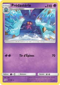 Carte Pokémon Prédastérie 97/236 de la série Harmonie des Esprits en vente au meilleur prix