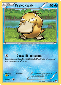 Carte Pokémon Psykokwak 32/149 de la série Frantières Franchies en vente au meilleur prix