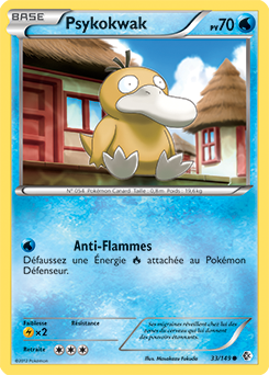 Carte Pokémon Psykokwak 33/149 de la série Frantières Franchies en vente au meilleur prix