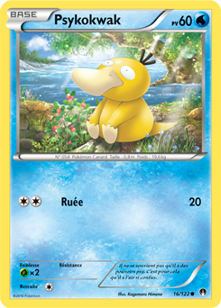 Carte Pokémon Psykokwak 16/122 de la série Rupture Turbo en vente au meilleur prix