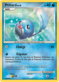 Carte Pokémon Ptitard 114/146 de la série Eveil des Légendes en vente au meilleur prix