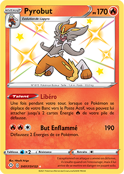 Carte Pokémon Pyrobut SV017/SV122 de la série Destinées Radieuses en vente au meilleur prix