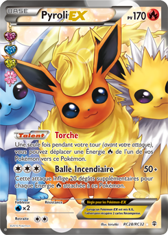 Carte Pokémon Pyroli EX RC28/RC32 de la série Générations en vente au meilleur prix